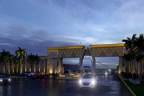 Al-Bari Residencia Main Gate Construction