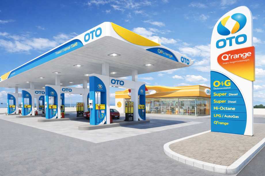 Otto Petrol Pump Construction